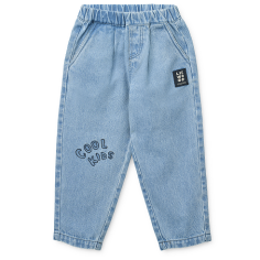 Pantalon en jean bleu pour...